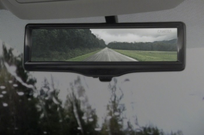 Nissan Introducing Smart Rearview Mirror Technology at the NY Auto Show ... Smart rearview mirror