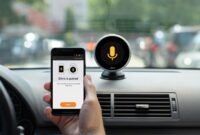 Voice-controlled car assistant